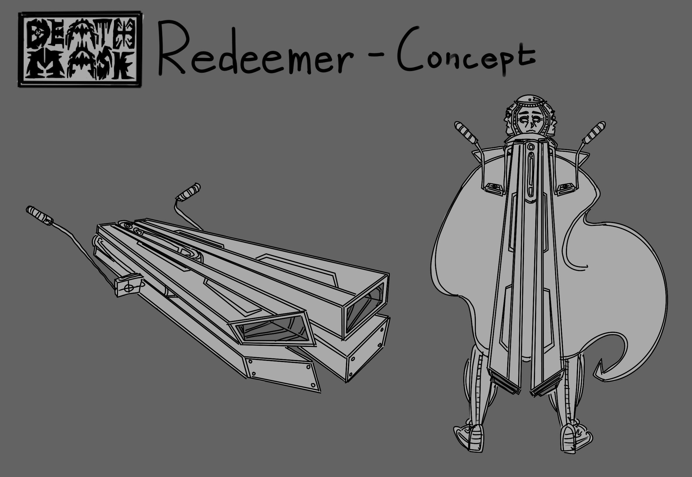 Death Mask - Redeemer Concept Death Mask - Redeemer Concept