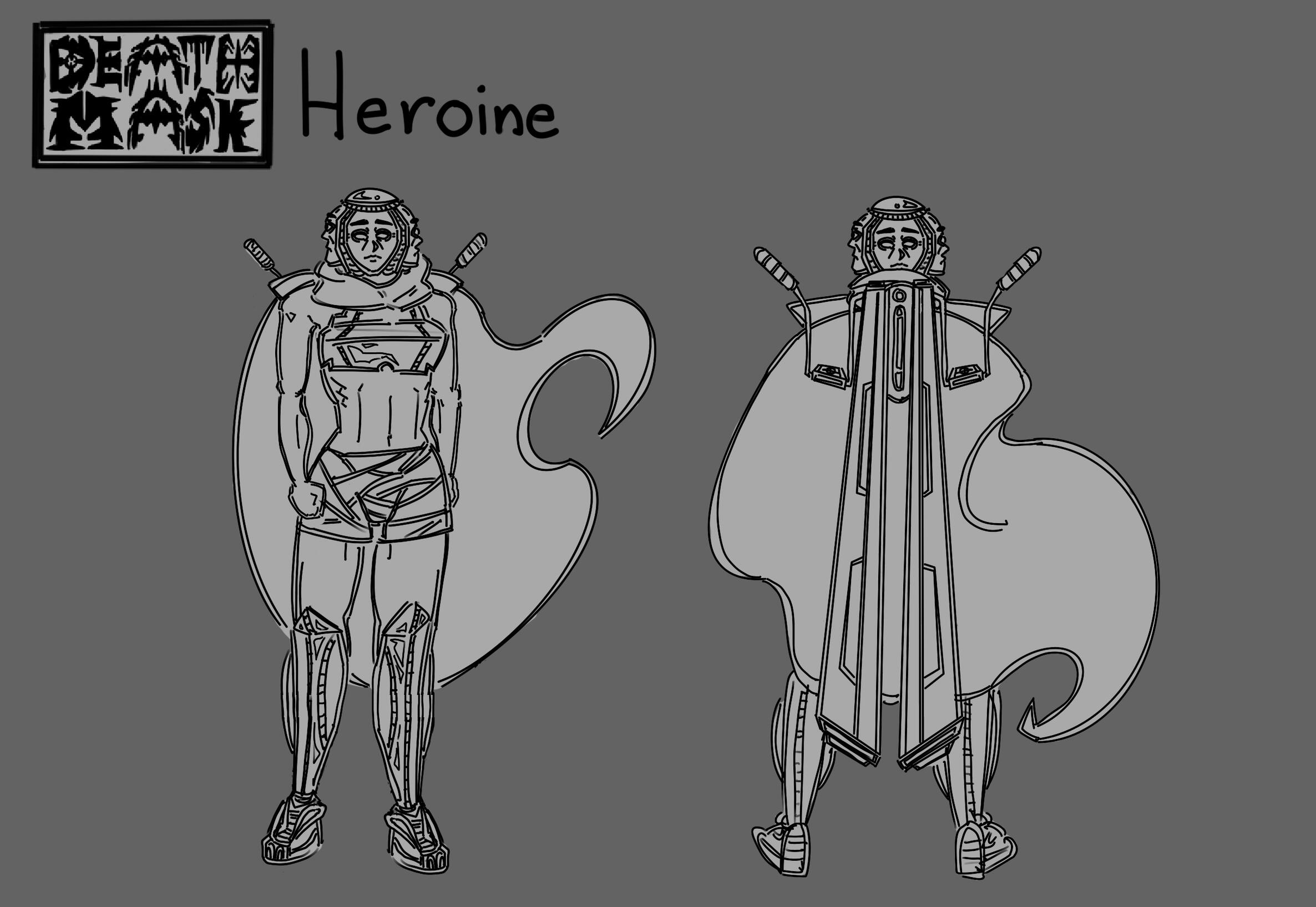Death Mask - Heroine Concept Death Mask - Heroine Concept