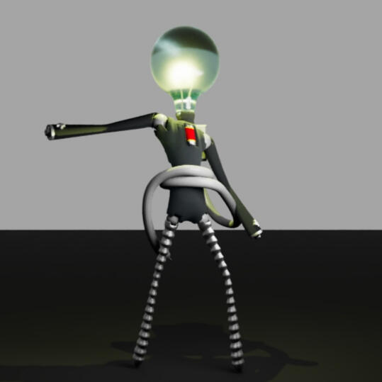 Bulbman Model Render 2 Bulbman Model Render 2