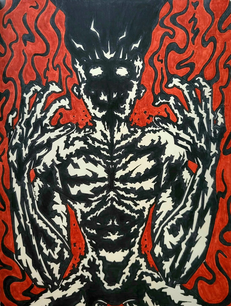 Fan art: Gon (from Hunter x Hunter) Fan art: Gon (from Hunter x Hunter)